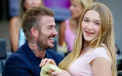 Beckham và con gái 13 tuổi