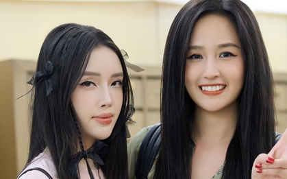 Mai Phương Thuý khoe em gái ruột, dù sinh hai con vẫn sở hữu nhan sắc nổi bật không kém gì chị gái Hoa hậu