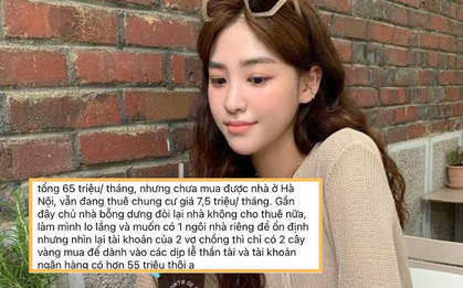 Thu nhập 65 triệu/tháng trong suốt 5 năm nhưng không có nổi 1 đồng tiết kiệm?