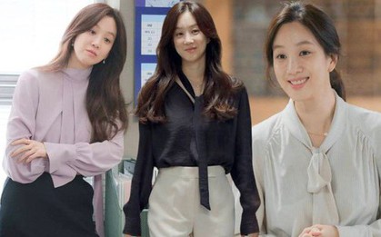 Nữ chính 43 tuổi có phong cách công sở sành điệu nhất trên phim Hàn gần đây
