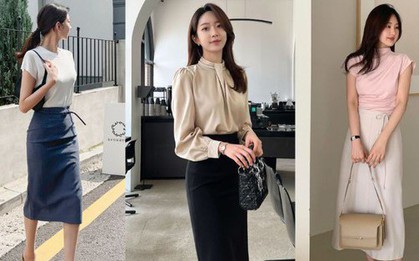 5 mẫu chân váy công sở chuẩn thanh lịch dành cho quý cô trên 40 tuổi