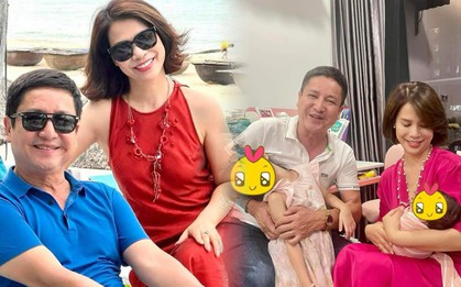 Cuộc sống vui tươi của NSƯT Chí Trung bên bạn gái Á hậu: Đi đâu cũng có nhau, vừa đón tin vui ở tuổi 63