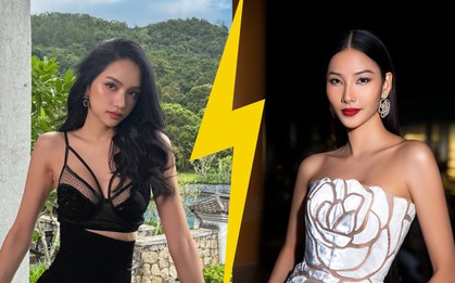 Hoàng Thuỳ và Hương Giang “như nước với lửa” khi cùng nói về người yêu cũ