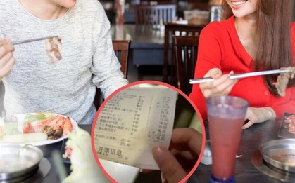 Hẹn lần đầu, cô gái nghẹn họng khi bạn trai đòi 'đếm miếng thịt chia tiền'