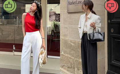 4 kiểu quần âu "dìm" chiều cao, khiến bạn trông thấp bé hơn