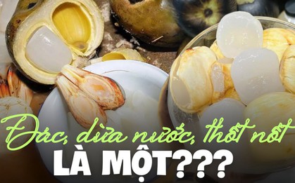 Quả đác, dừa nước và thốt nốt giống và khác nhau thế nào mà sao nhiều người nhầm lẫn? Làm sao phân biệt?