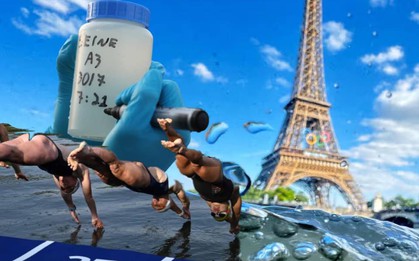 Pháp bỏ 1,6 tỷ EURO để cải tạo sông Seine nhưng vẫn nhận kết cục bẽ bàng ở Thế vận hội, sai lầm ở đâu?