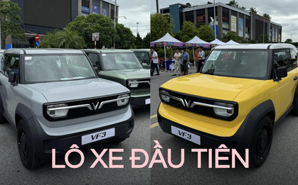 Chính thức: Những chiếc VinFast VF 3 đầu tiên đã được bàn giao đến tay người dùng Việt