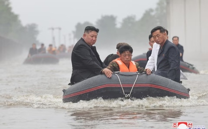 Ông Kim Jong Un muốn đưa nạn dân lũ lụt sơ tán đến thủ đô Bình Nhưỡng