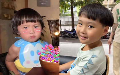 Suýt không nhận ra cậu bé nổi tiếng cùng câu nói “Sa chào cô chú đi con”