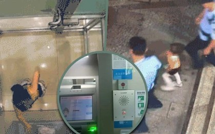 Máy ATM giúp bé gái lạc đường tìm thấy người thân