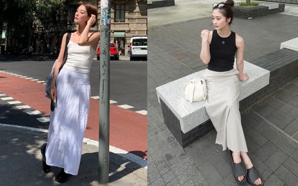 5 mẫu chân váy dài chuẩn thanh lịch dành cho những ai thích diện đồ tối giản