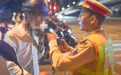 Đề xuất hạ tiền phạt vi phạm nồng độ cồn chưa vượt quá 0,25miligam/lít khí thở