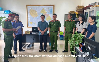 Tạm giữ hình sự Vũ Văn Hinh và khám xét khẩn cấp nơi làm việc