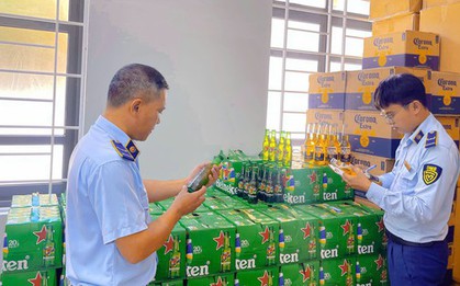 Tạm giữ gần 3.000 chai bia Heineken, Corona nhập lậu