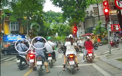 Hà Nội: Chân dung 2 đối tượng dàn cảnh va chạm giao thông để trộm cắp tài sản