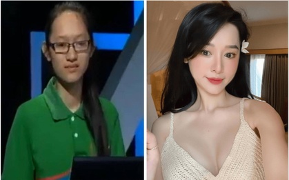 Đây là thí sinh có màn "lột xác" đỉnh nhất lịch sử Olympia, sau 10 năm tưởng là người khác vì quá xinh, còn thi cả Hoa hậu
