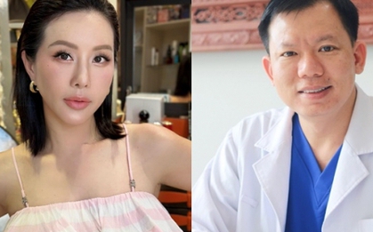 Một hoa hậu nổi tiếng chê bác sĩ Cao Hữu Thịnh kém duyên khi soi mói chuyện sinh đẻ của Xoài Non