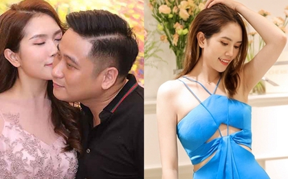 Nhan sắc vợ hot girl kém 13 tuổi của Phó Giám đốc Trường quay Cổ Loa