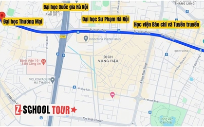 Tuyến đường sắt Nhổn - Ga Hà Nội dài 8,5km nhưng đi qua tận 11 trường đại học: Gồm những trường nào?