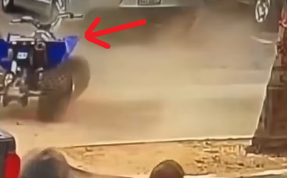 Định lái chiếc xe ATV để tẩu thoát, vài giây sau tên trộm đã phải trả giá: Video hiện trường gây sốc