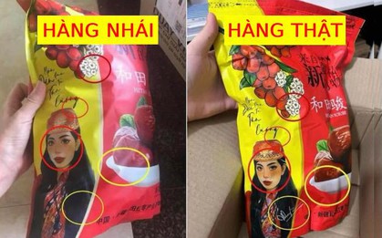 Táo đỏ Hằng Du Mục "nhái" phải nhìn kỹ chi tiết này mới không bị nhầm