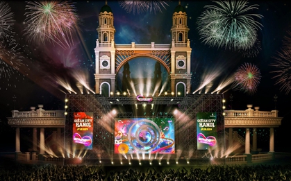 8WONDER Moon Festival gây choáng với sân khấu “siêu trăng” cổ tích đẳng cấp quốc tế chưa từng có