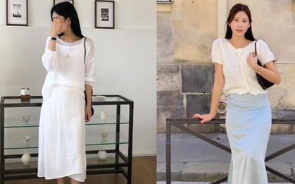 10 cách diện chân váy suông đơn giản mà đẹp trong mùa thu