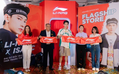Li-Ning cùng Đại sứ thương hiệu Isaac “bùng nổ” chất riêng, thổi bùng tinh thần thể thao