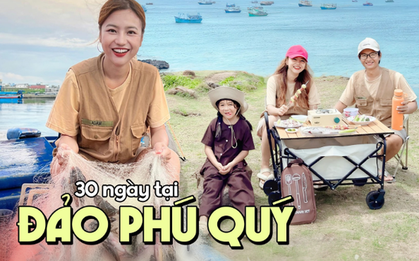 Mẹ trẻ thuê nhà cho cả gia đình đi du lịch đảo Phú Quý nguyên 1 tháng: Hải sản ăn "ngập răng", con tha hồ trải nghiệm cuộc sống bản địa, tổng chi phí mới bất ngờ