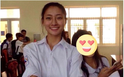 Nhân ngày khai giảng, một nàng Hậu tự đào lại ảnh thời học sinh của mình