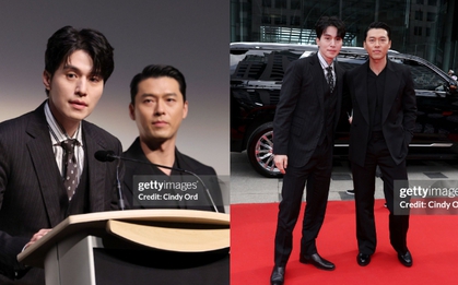 “Ông chú cực phẩm” Hyun Bin - Lee Dong Wook chung khung hình đại náo LHP, nhưng sao ông xã Son Ye Jin tuột dốc thế này?