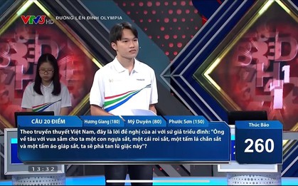 Câu hỏi Olympia khiến cả 4 thí sinh và khán giả đều "tưởng bở", nghe thì dễ nhưng chắc chắn 99% trả lời sai