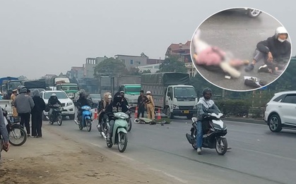 Nữ sinh viên năm cuối đại học tử vong thương tâm sau va chạm giao thông: Người cha ngồi thất thần tại hiện trường