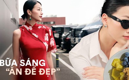 Bữa sáng không thịt của Hoa hậu Phương Khánh: Bắt đầu ngày mới với 3 thực phẩm chính để giữ dáng đẹp sang chảnh