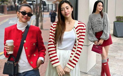 Mùng 1 may mắn, rực rỡ nhất khu với 10 cách diện đồ đỏ từ mỹ nhân Việt