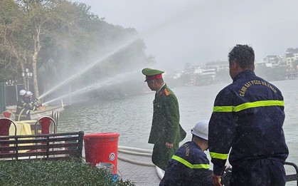 Hình ảnh trực xuyên Tết của lực lượng Cảnh sát Phòng cháy chữa cháy và Cứu nạn cứu hộ