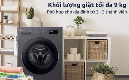 4 mẫu máy giặt cửa ngang tầm giá dưới 10 triệu có công nghệ Inverter