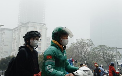 Hà Nội tiếp tục chìm trong ô nhiễm không khí nghiêm trọng