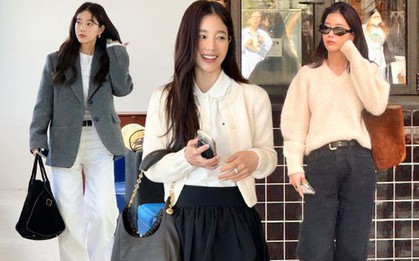 Fashionista Hàn Quốc gợi ý 10 set đồ mùa lạnh giúp phụ nữ 40+ "ăn gian" tuổi