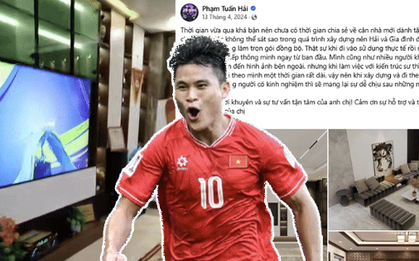 Khoảnh khắc hé lộ hình ảnh bên trong "biệt phủ" tại Hà Nam của Tuấn Hải, đội trưởng Duy Mạnh còn phải xuýt xoa