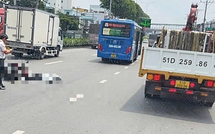 Một cô gái tử vong liên quan xe buýt ở TP HCM