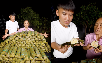 Giữa bão lũ, mẹ con Bà Tân Vlog làm gì thế này?
