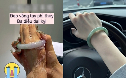 Vì sao hội phú bà Trung Quốc không vòng phỉ thúy ở tay phải?