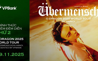 Thỏa lòng fan mong đợi, concert G-DRAGON thêm đêm diễn thứ hai, chỉ một nhóm fan được đặc quyền mua vé sớm