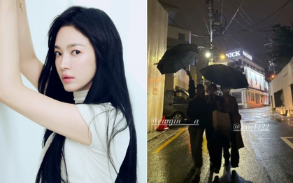 Song Hye Kyo hạnh phúc trong “mối quan hệ tay ba”