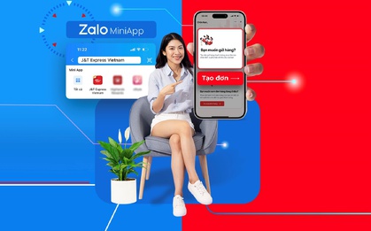 J&T Express ra mắt Mini App trên Zalo: Giải pháp thuận tiện để đặt và tra cứu đơn hàng