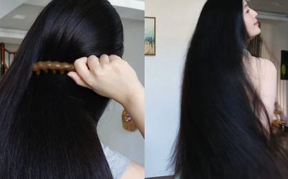 Mùa thu này, tôi đã tìm ra cách giữ mái tóc đen dày óng mượt, không còn lo gãy rụng