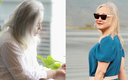 Tình hình nữ NSND là "mỹ nhân đẹp nhất thập kỷ" bị ung thư: Sống lạc quan, tươi trẻ dù tóc bạc trắng