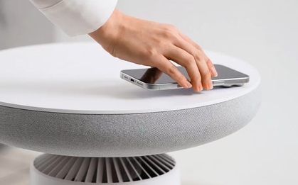 LG giới thiệu máy lọc không khí có cả loa, đèn